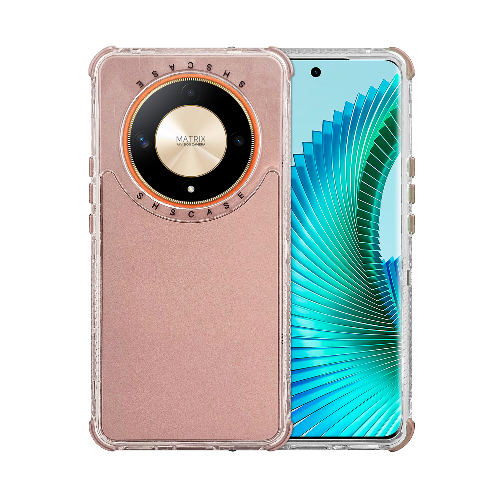 Funda Uso Rudo Rainbow 360 Rosa para Honor Magic 6 Lite