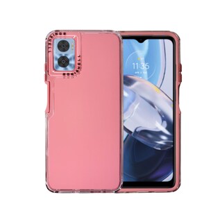 Foto 1 | Funda Uso Rudo Rainbow Paint Rosa para Moto G34