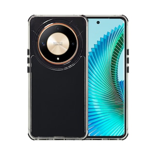 Foto 1 | Funda Uso Rudo Rainbow Paint Negro para Honor Magic 6 Lite