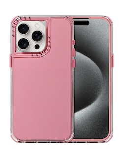 Foto 1 | Funda Uso Rudo Rainbow Paint Rosa para iPhone 15 Pro Max