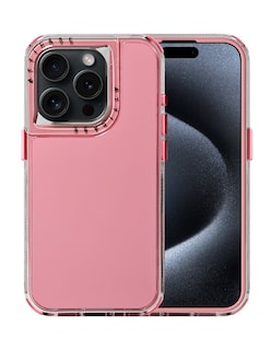 Foto 1 | Funda Uso Rudo Rainbow Paint Rosa para iPhone 15 Pro