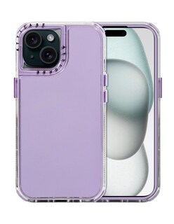 Foto 1 | Funda Uso Rudo Rainbow Paint Lila Para iPhone 15