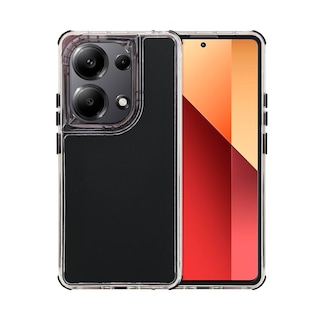 Foto 1 | Funda Uso Rudo Rainbow Paint Negro para Xiaomi Redmi Note 13 Pro 4g