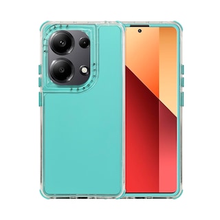 Foto 1 | Funda Uso Rudo Rainbow Paint Menta para Xiaomi Redmi Note 13 Pro 4g