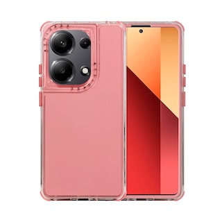 Foto 1 | Funda Uso Rudo Rainbow Paint Rosa para Xiaomi Redmi Note 13 Pro 4g