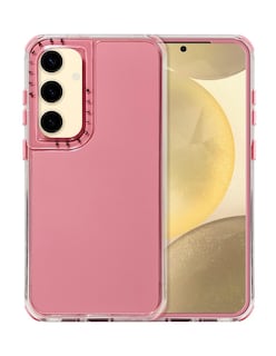 Foto 1 | Funda Uso Rudo Rainbow Paint Rosa para Samsung S24 Plus