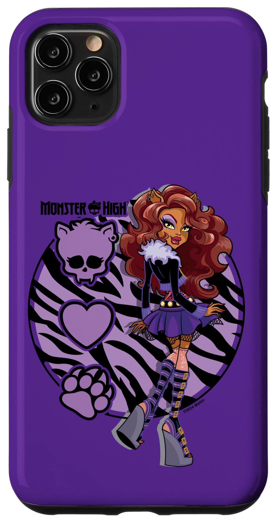 Foto 2 pulgar | Funda de Teléfono Monster High Clawdeen Werewolf para iPhone 11 Pro Max - Venta Internacional