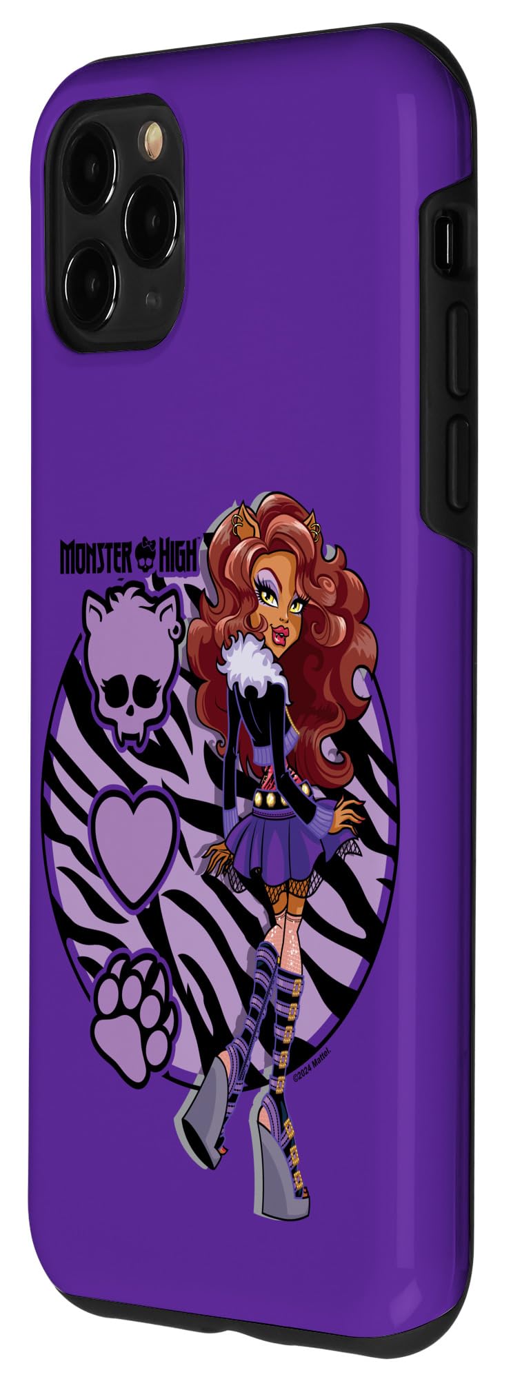 Foto 3 pulgar | Funda de Teléfono Monster High Clawdeen Werewolf para iPhone 11 Pro Max - Venta Internacional