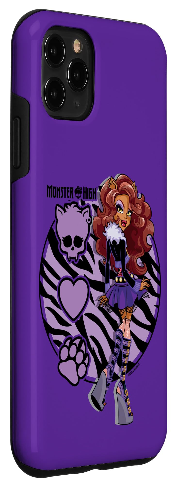 Foto 4 pulgar | Funda de Teléfono Monster High Clawdeen Werewolf para iPhone 11 Pro Max - Venta Internacional