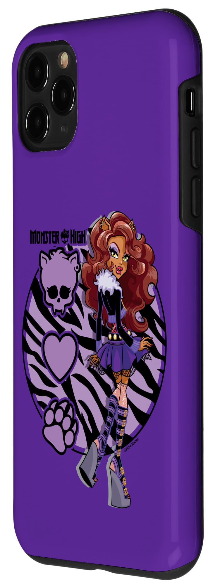 Foto 3 pulgar | Funda de Teléfono Monster High Clawdeen Werewolf para iPhone 11 Pro - Venta Internacional