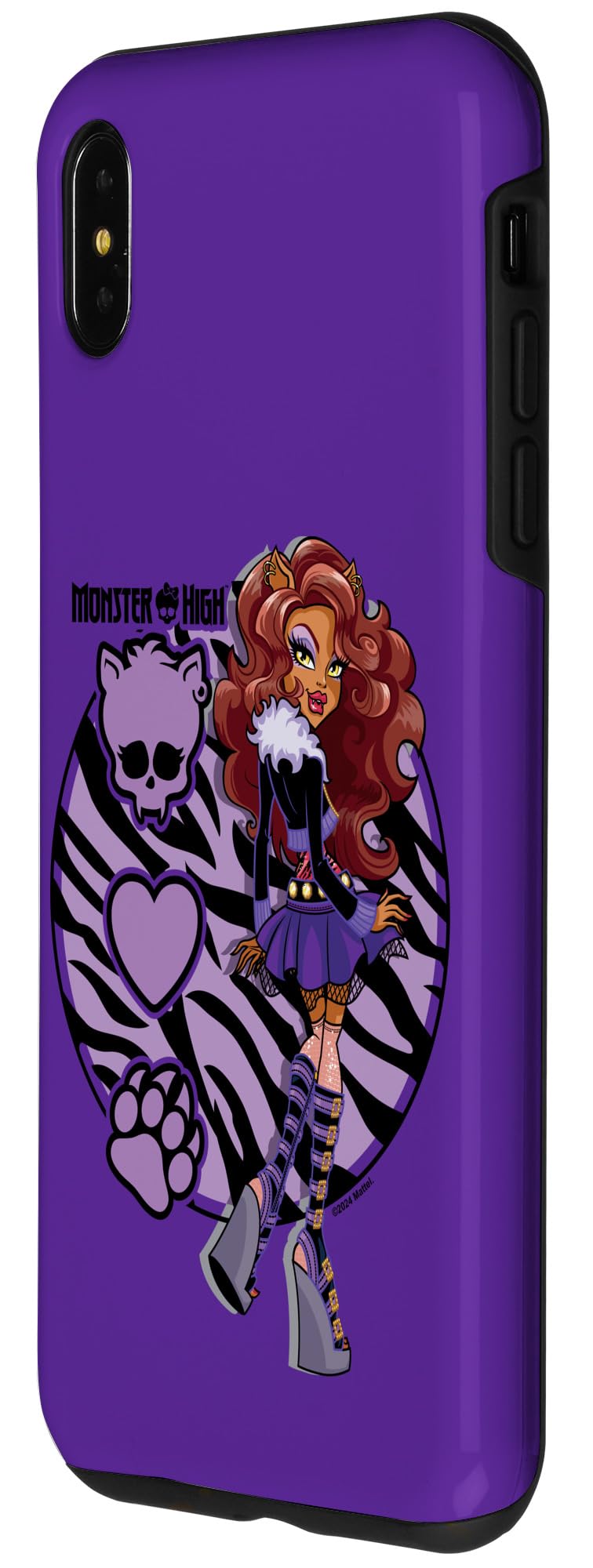 Foto 3 pulgar | Funda de Teléfono Monster High Clawdeen Werewolf para iPhone XS Max - Venta Internacional