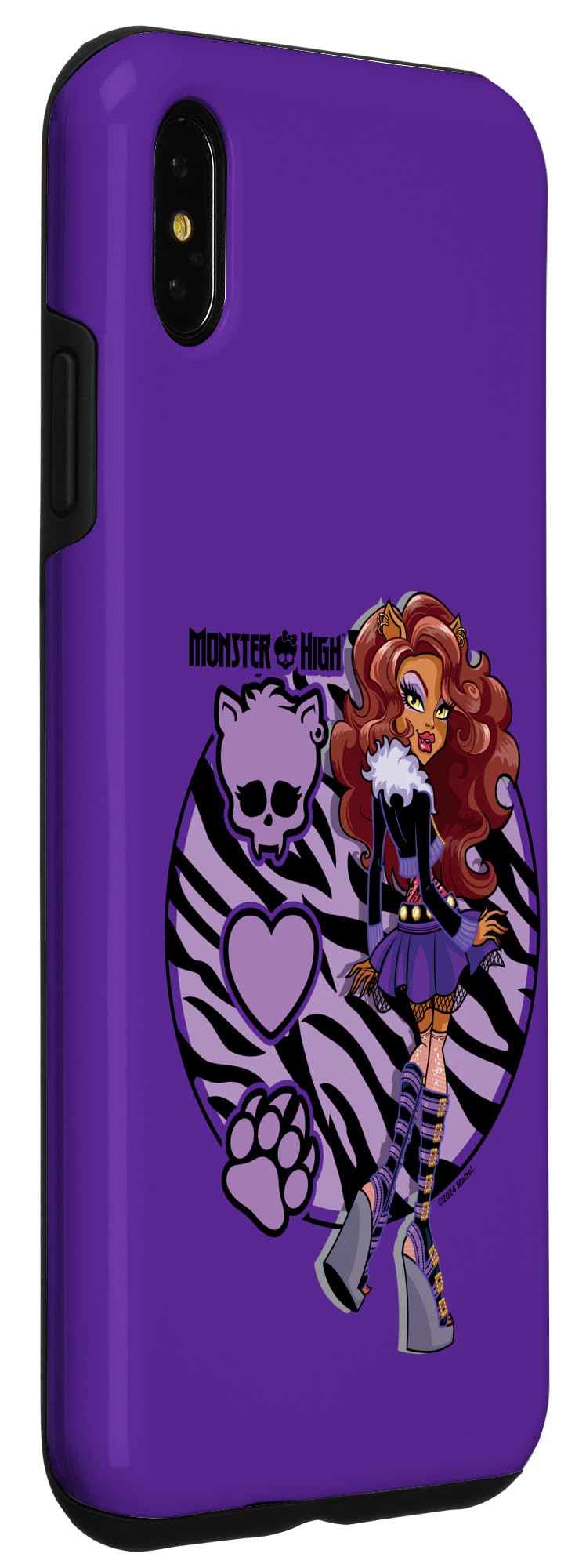 Foto 4 pulgar | Funda de Teléfono Monster High Clawdeen Werewolf para iPhone XS Max - Venta Internacional