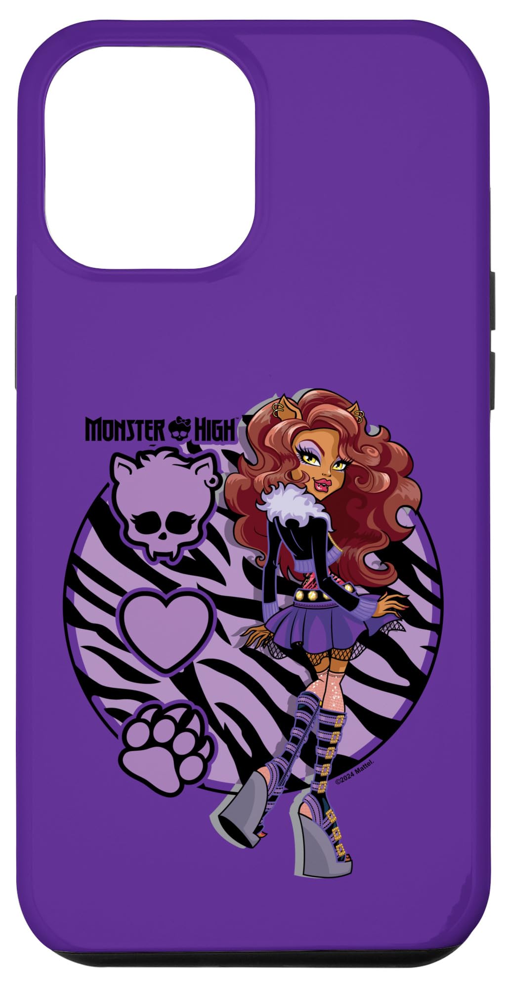 Foto 2 pulgar | Funda de Teléfono Monster High Clawdeen Werewolf para IPhone 15 Pro Max - Venta Internacional