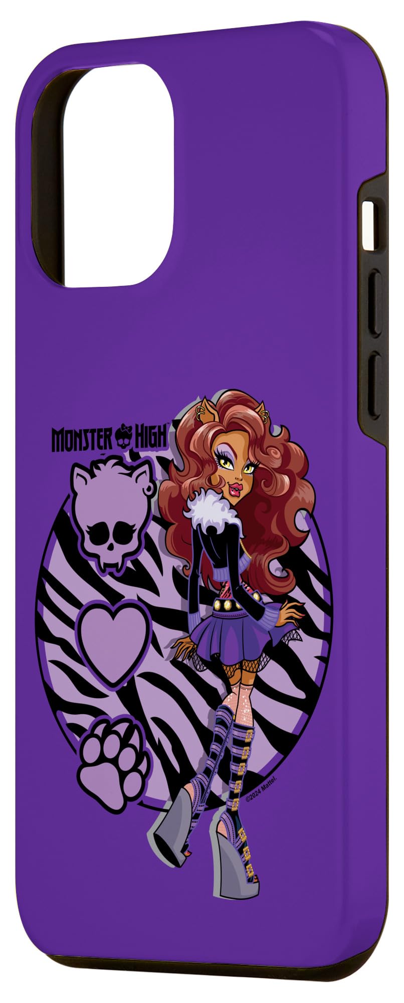 Foto 2 | Funda de Teléfono Monster High Clawdeen Werewolf para IPhone 15 Pro Max - Venta Internacional