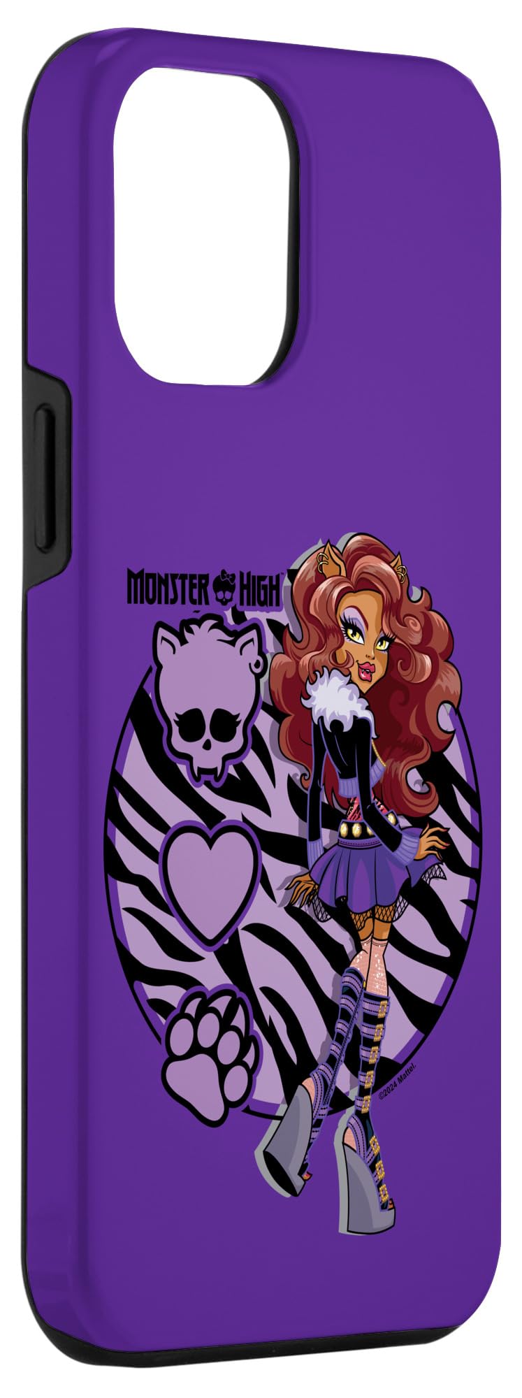 Foto 3 | Funda de Teléfono Monster High Clawdeen Werewolf para IPhone 15 Pro Max - Venta Internacional