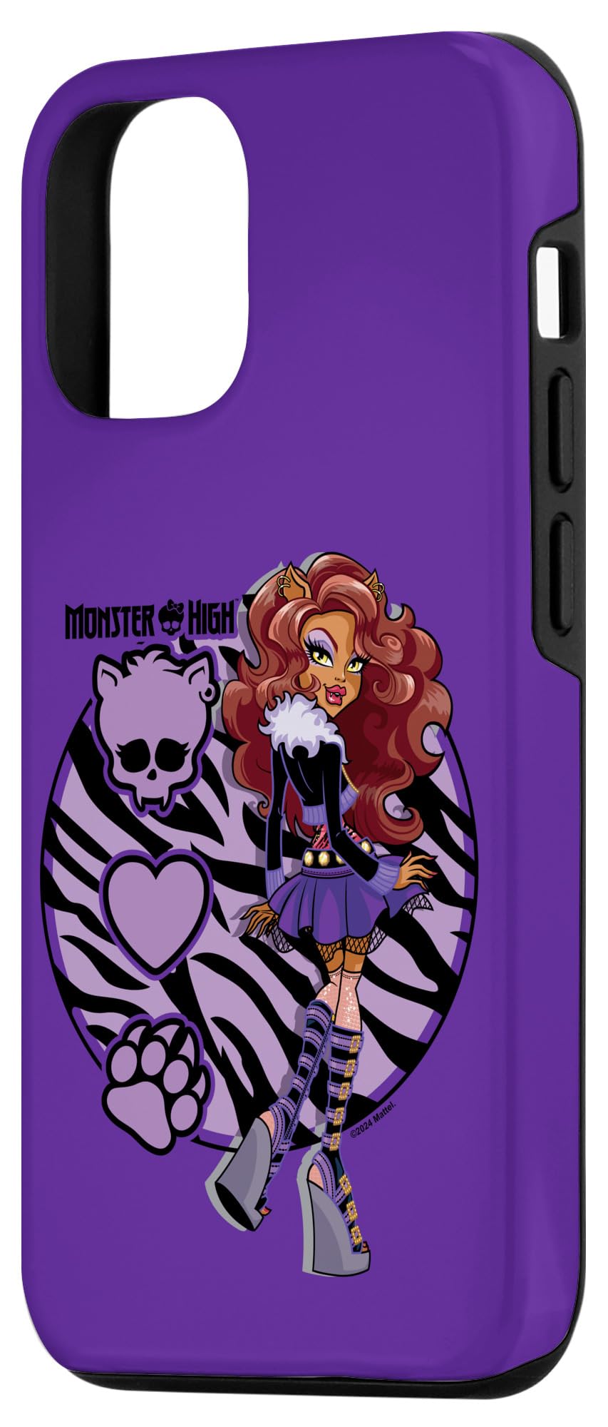 Foto 3 pulgar | Funda de Teléfono Monster High Clawdeen Werewolf para IPhone 14 - Venta Internacional