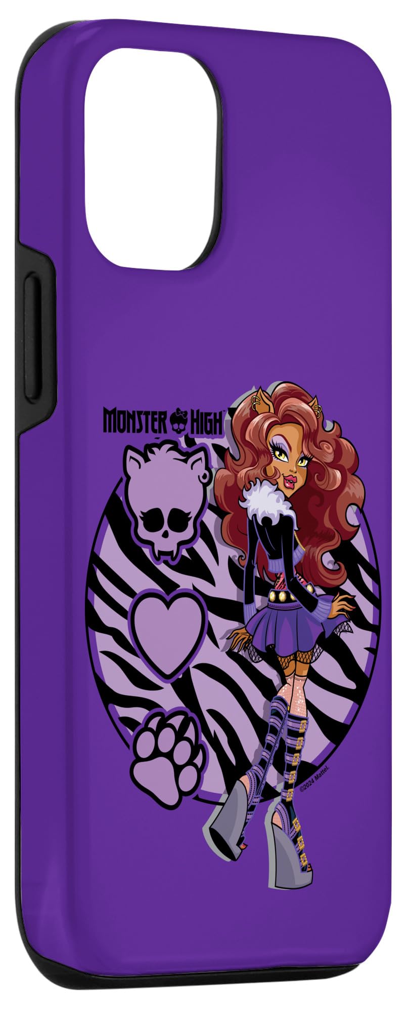 Foto 4 pulgar | Funda de Teléfono Monster High Clawdeen Werewolf para IPhone 14 - Venta Internacional