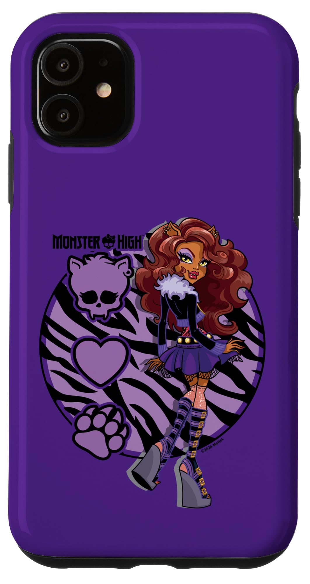 Funda de Teléfono Monster High Clawdeen Werewolf para IPhone 11 - Venta Internacional