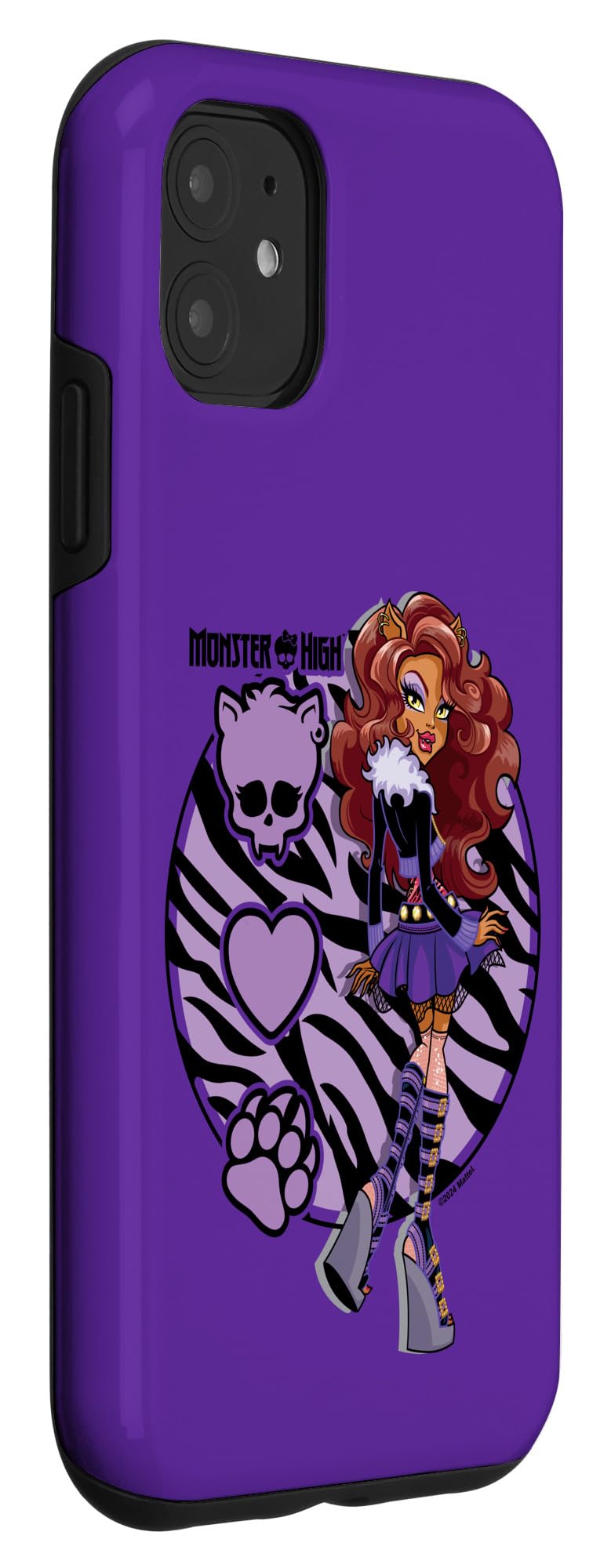Foto 3 | Funda de Teléfono Monster High Clawdeen Werewolf para IPhone 11 - Venta Internacional