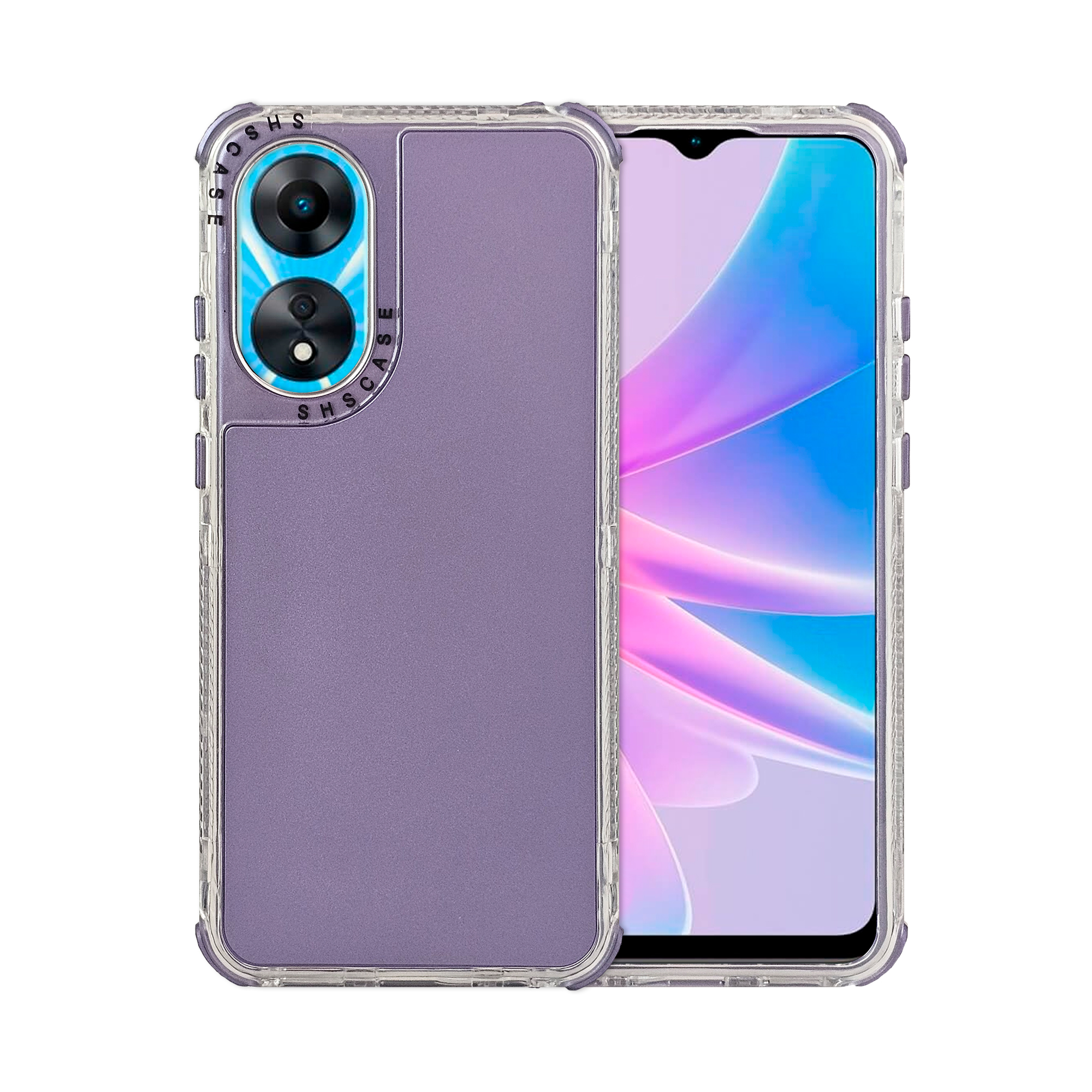 Foto 2 pulgar | Funda Uso Rudo Rainbow 360 Morado Para Oppo A78