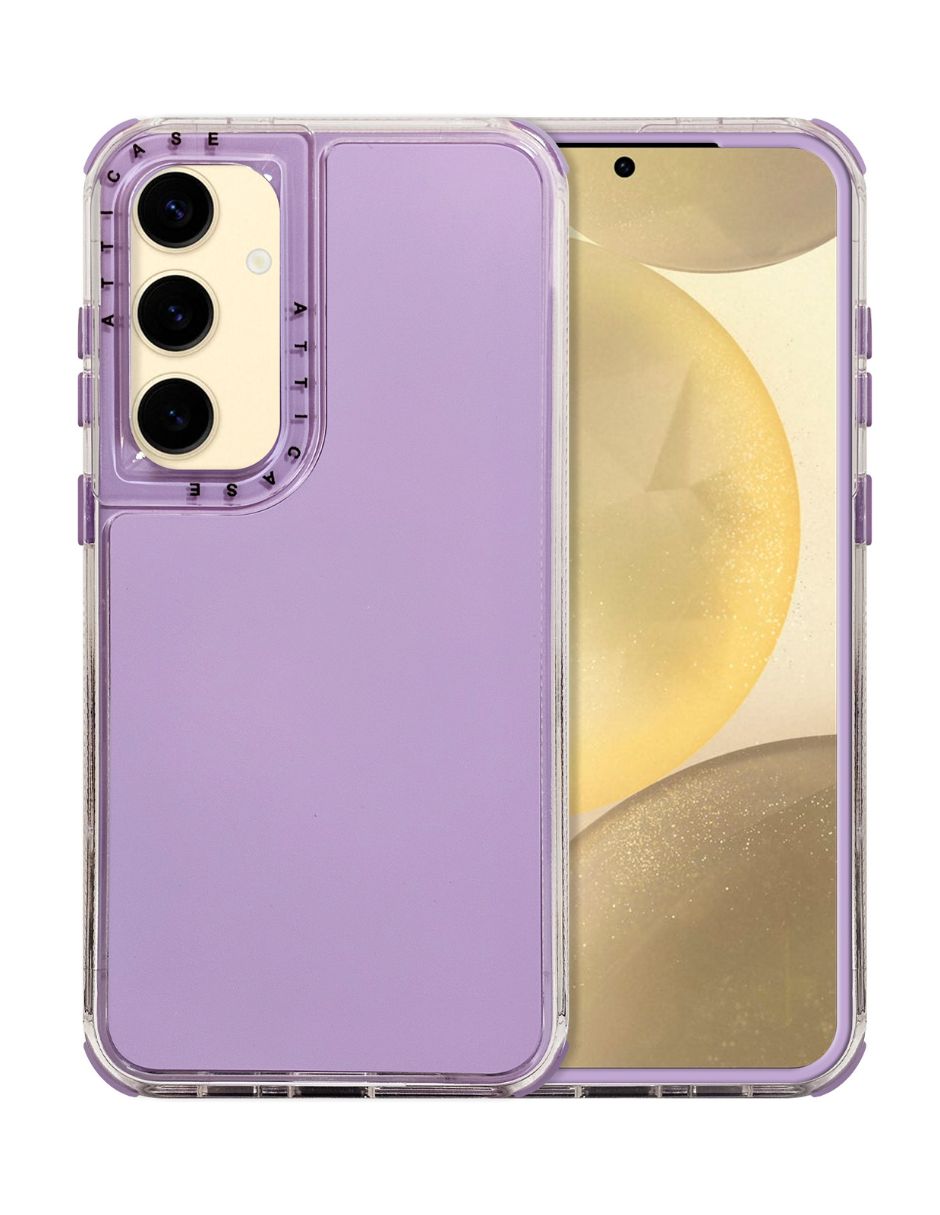 Foto 1 | Funda Uso Rudo Rainbow Paint Lila Para Samsung S24 Plus