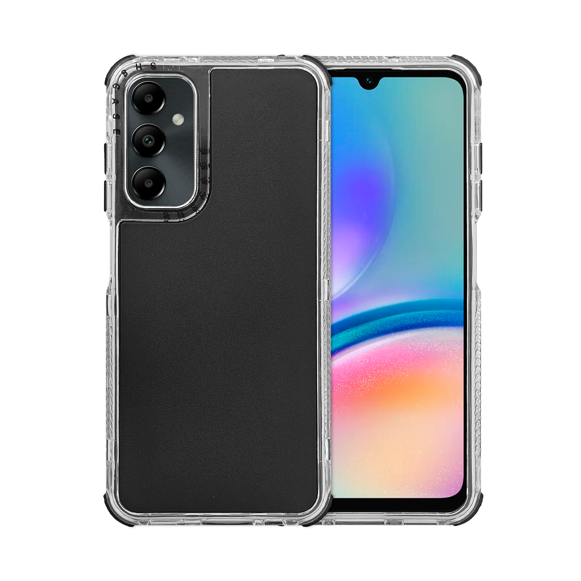Foto 2 pulgar | Funda Uso Rudo Rainbow 360 Negro Para Samsung A05