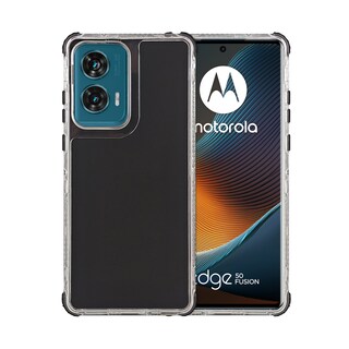 Foto 1 | Funda 3 En 1 Rainbow 360 Negro Para Moto Edge 50 Fusion