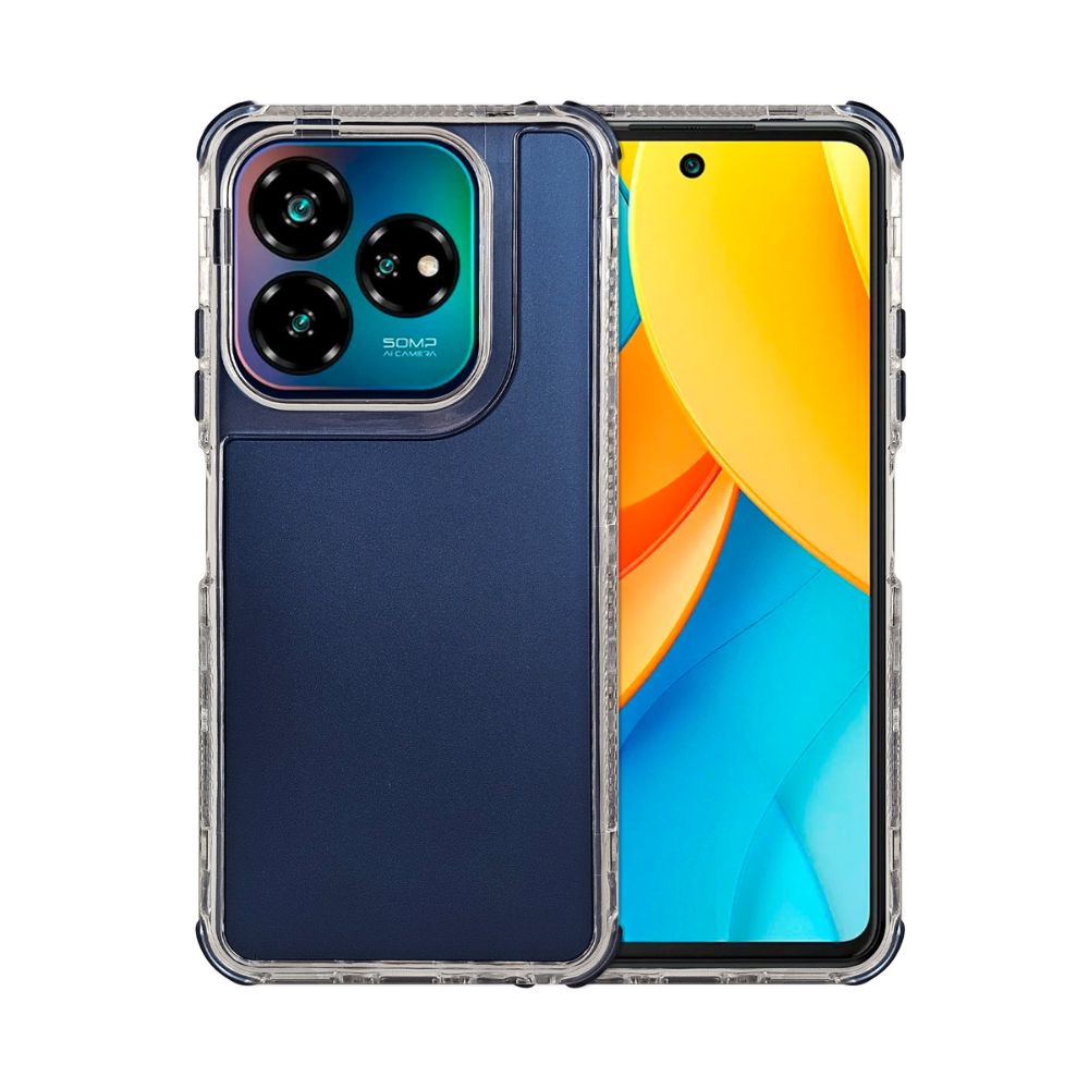 Foto 2 pulgar | Funda 3 En 1 Rainbow 360 Azul Marino Para Axon 60 Lite