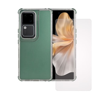 Foto 1 | Funda 3 En 1 Rainbow 360 Verde Para Vivo V30 5g + 1 Mica Hd