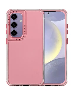 Foto 1 | Funda Uso Rudo Rainbow Paint Rosa Para Samsung S24
