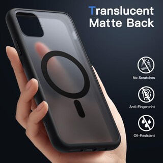 Foto 4 | Funda Jetech Magnetic Para Iphone 11 De 6.1 Pulgadas Con Magsafe Black - Venta Internacional.