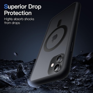 Foto 5 | Funda Jetech Magnetic Para Iphone 11 De 6.1 Pulgadas Con Magsafe Black - Venta Internacional.