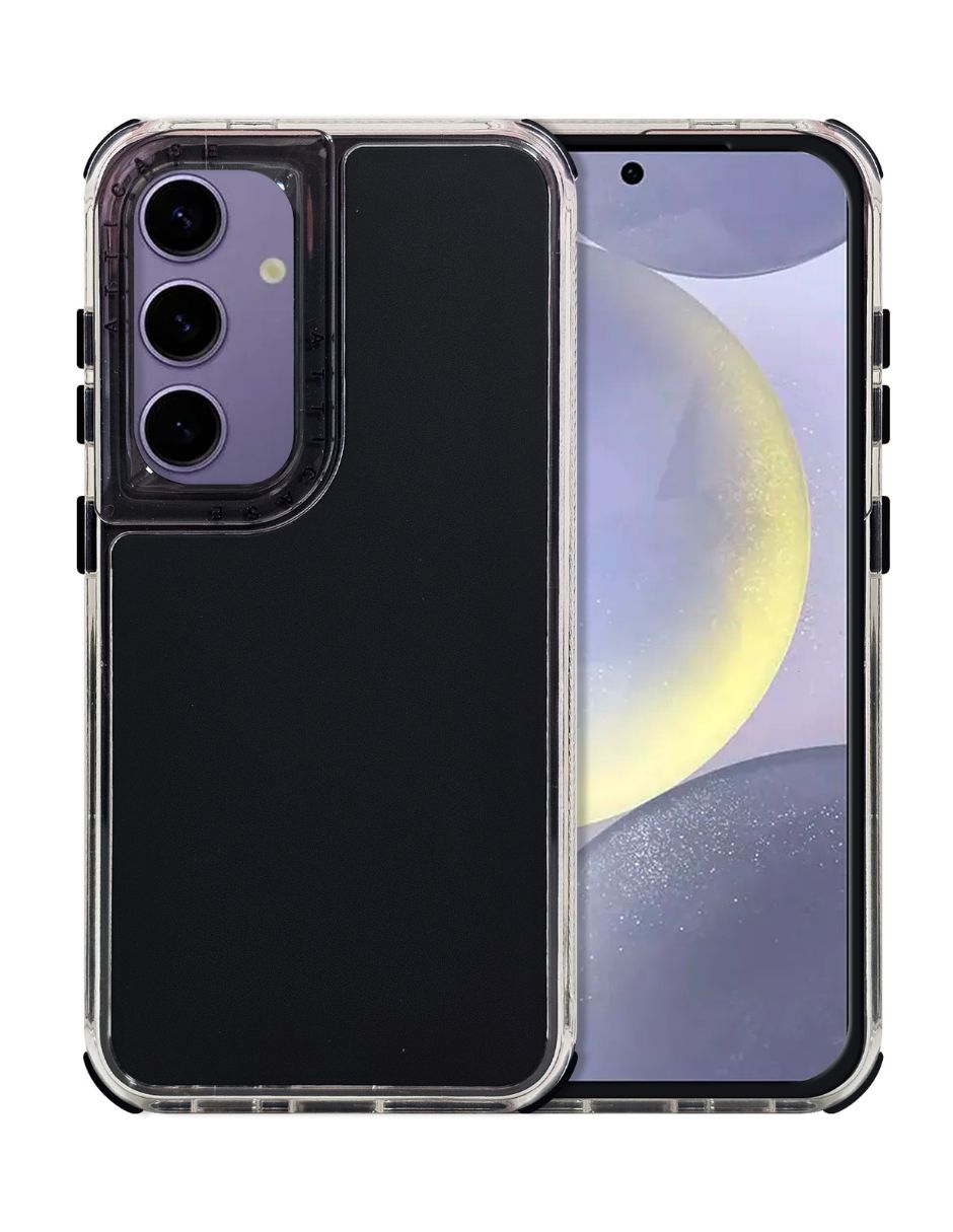 Foto 1 | Funda Uso Rudo Rainbow Paint Negro Para Samsung S24