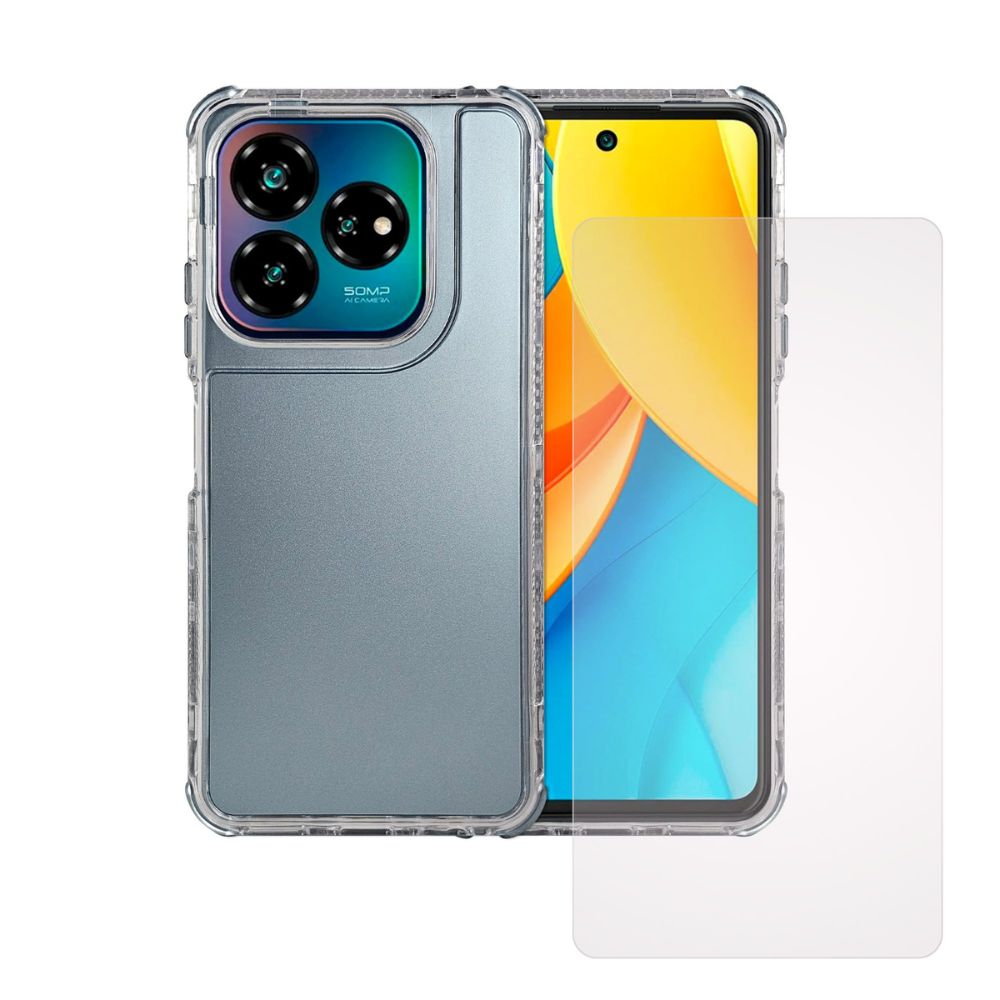 Foto 1 | Funda 3 en 1 Rainbow 360 Atti Azul Cielo para Axon 60 Lite + 1 Mica Hd