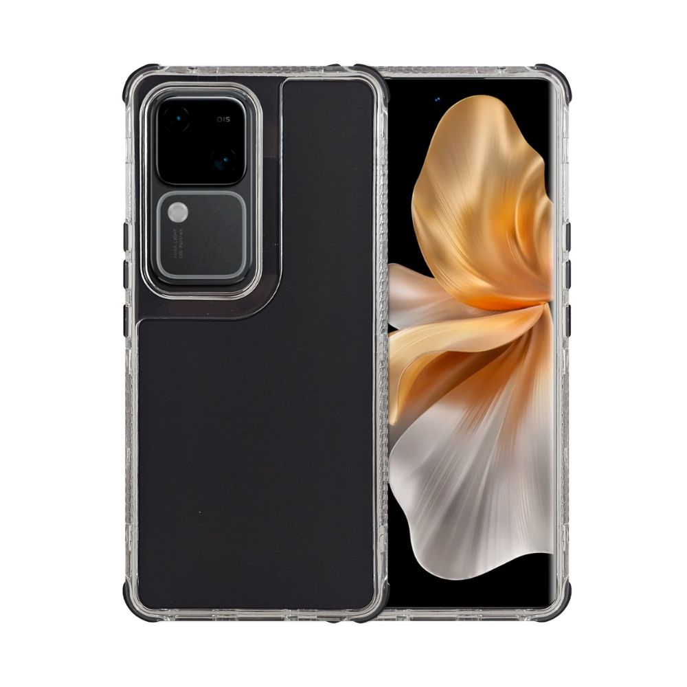 Foto 2 pulgar | Funda 3 en 1 Rainbow 360 Negro para Vivo V30 5g