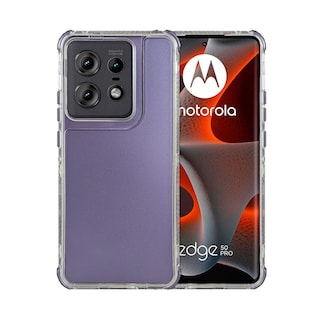 Foto 1 | Funda 3 en 1 Rainbow 360 Morado para Moto Edge 50 Pro