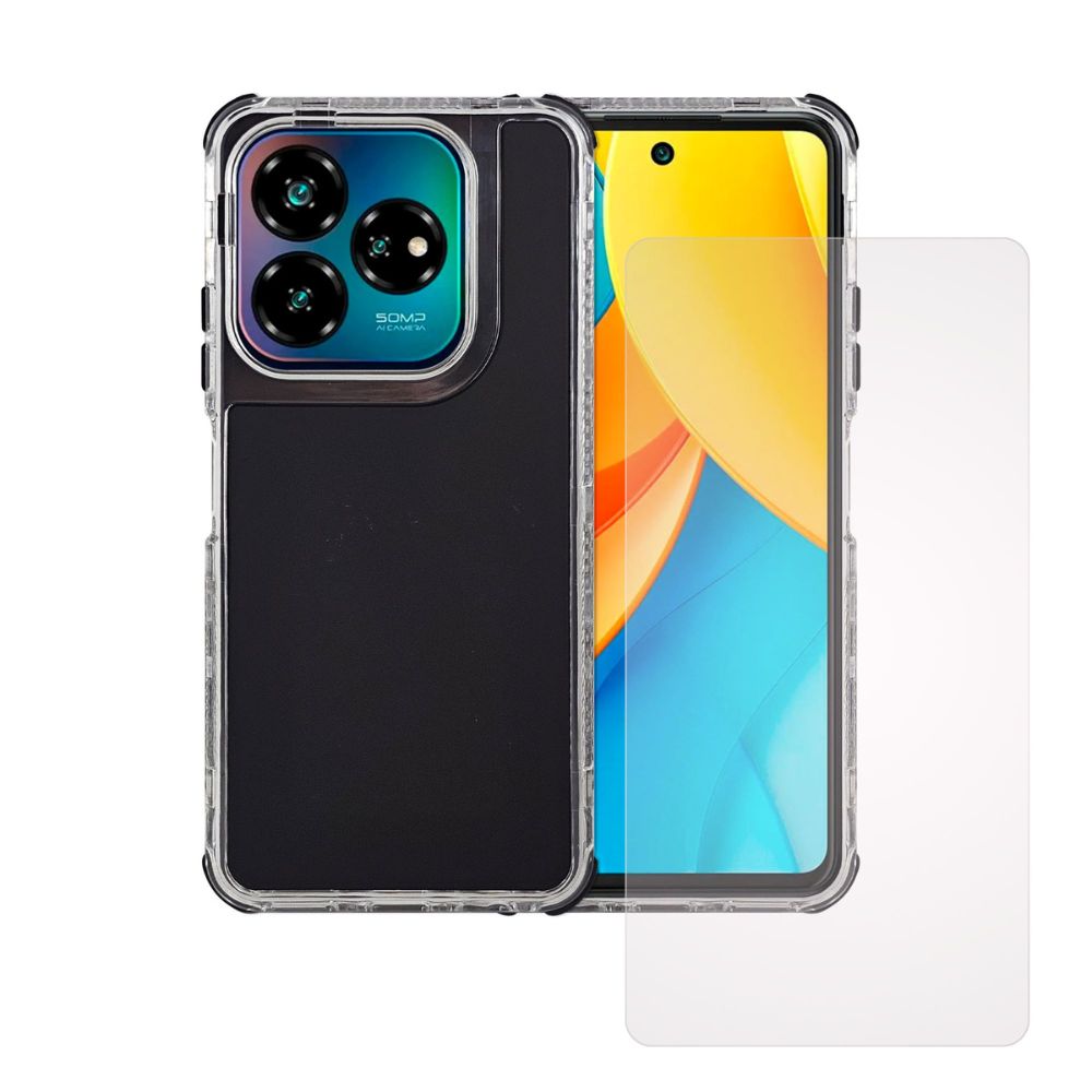 Foto 2 pulgar | Funda 3 en 1 Rainbow 360 Atti Negro para Axon 60 Lite + 1 Mica Hd