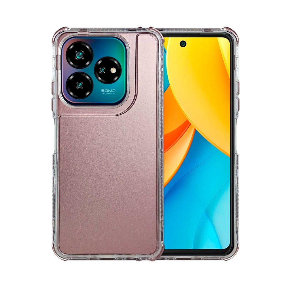 Foto 2 pulgar | Funda 3 En 1 Atti Rainbow 360 Rosa Para Axon 60 Lite