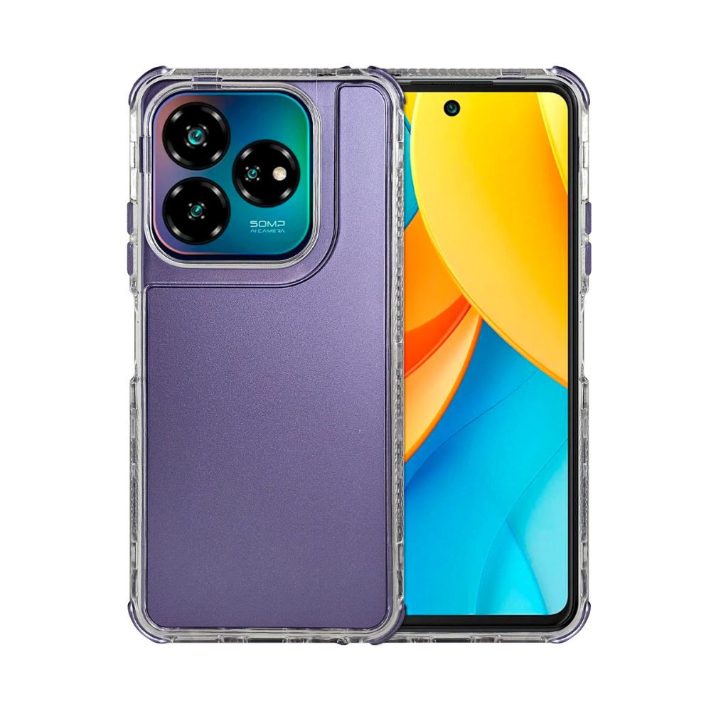Foto 2 pulgar | Funda 3 En 1 Atti Rainbow 360 Morado Para Axon 60 Lite