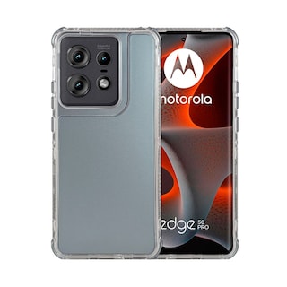 Foto 1 | Funda 3 En 1 Rainbow 360 Gris para Moto Edge 50 Pro