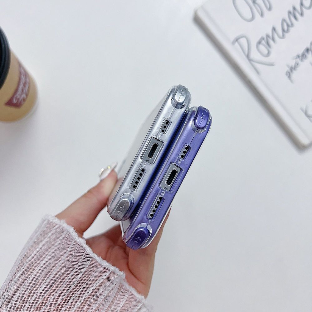 Foto 3 | Funda 3 En 1 Rainbow 360 Gris para Moto Edge 50 Pro