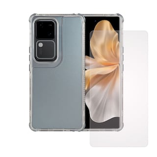 Foto 1 | Funda 3 En 1 Rainbow 360 Azul Cielo Para Vivo V30 5g + 1 Mica Hd