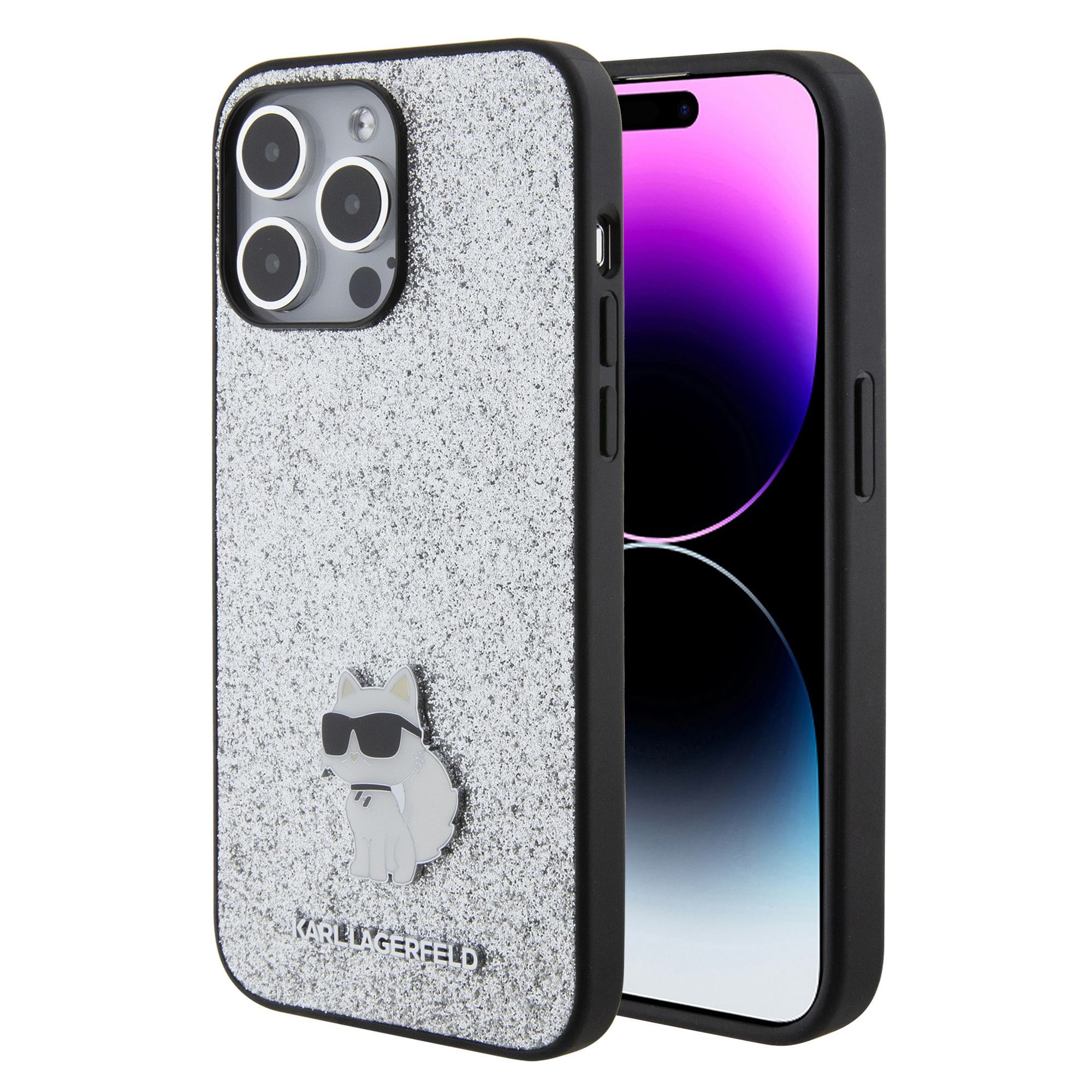 Funda Karl Lagerfeld Brillo Choupette Para Iphone 15 Pro Max