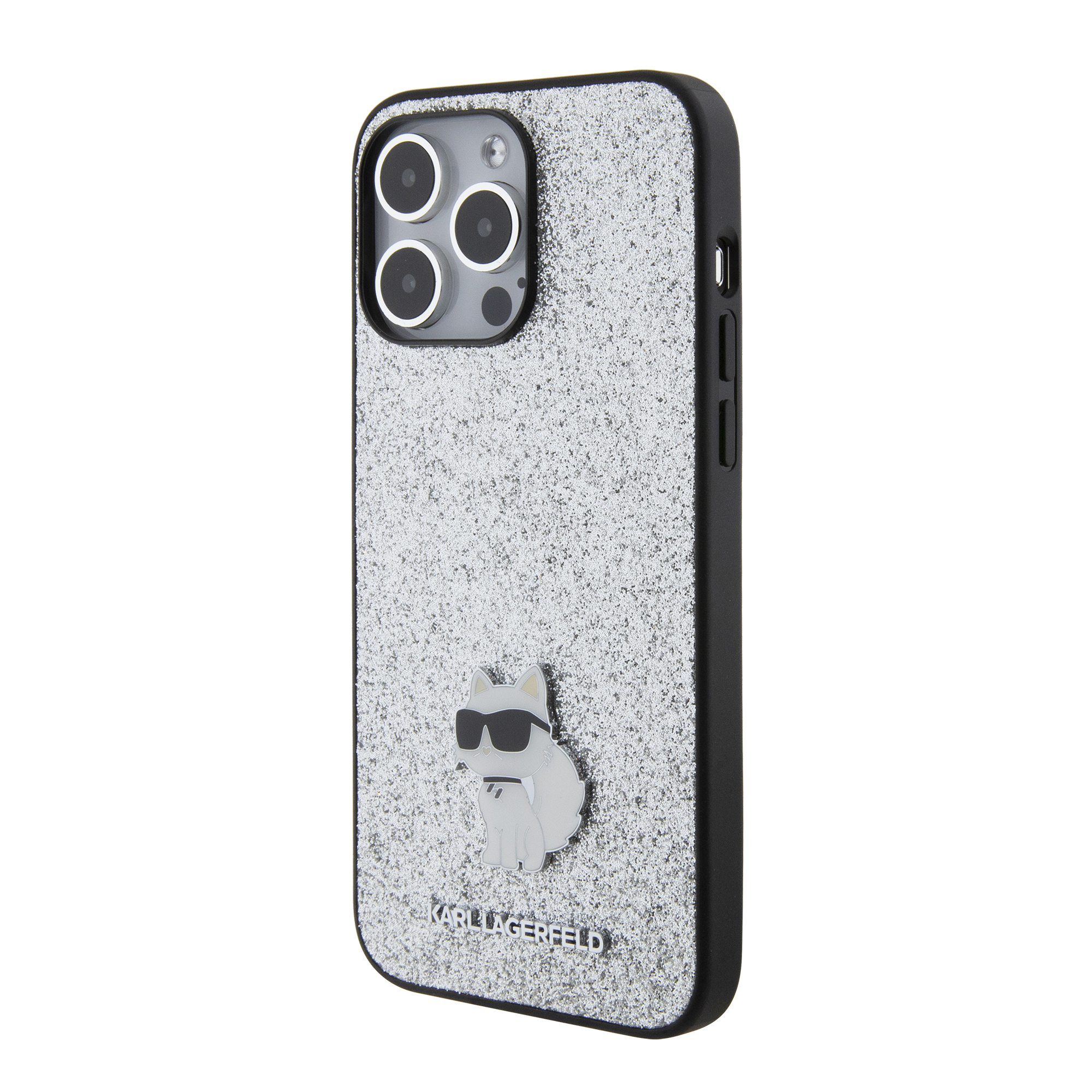 Foto 3 pulgar | Funda Karl Lagerfeld Brillo Choupette Para Iphone 15 Pro Max
