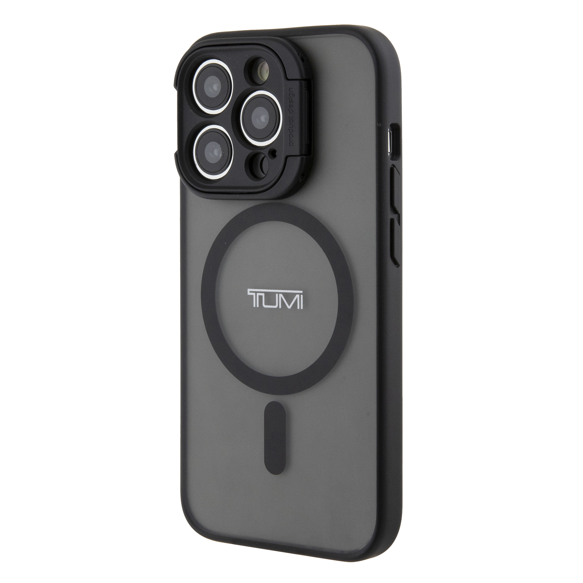 Foto 4 pulgar | Funda Tumi Con Y Soporte Para Iphone 15 Pro - Negro