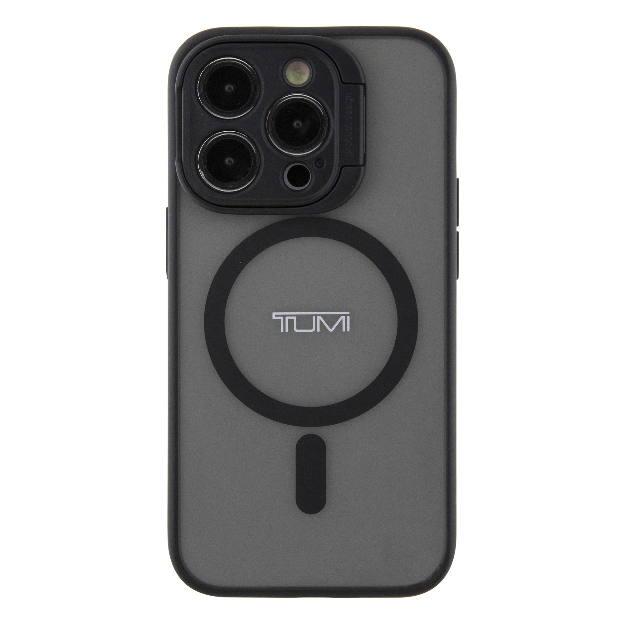 Foto 5 pulgar | Funda Tumi Con Y Soporte Para Iphone 15 Pro - Negro