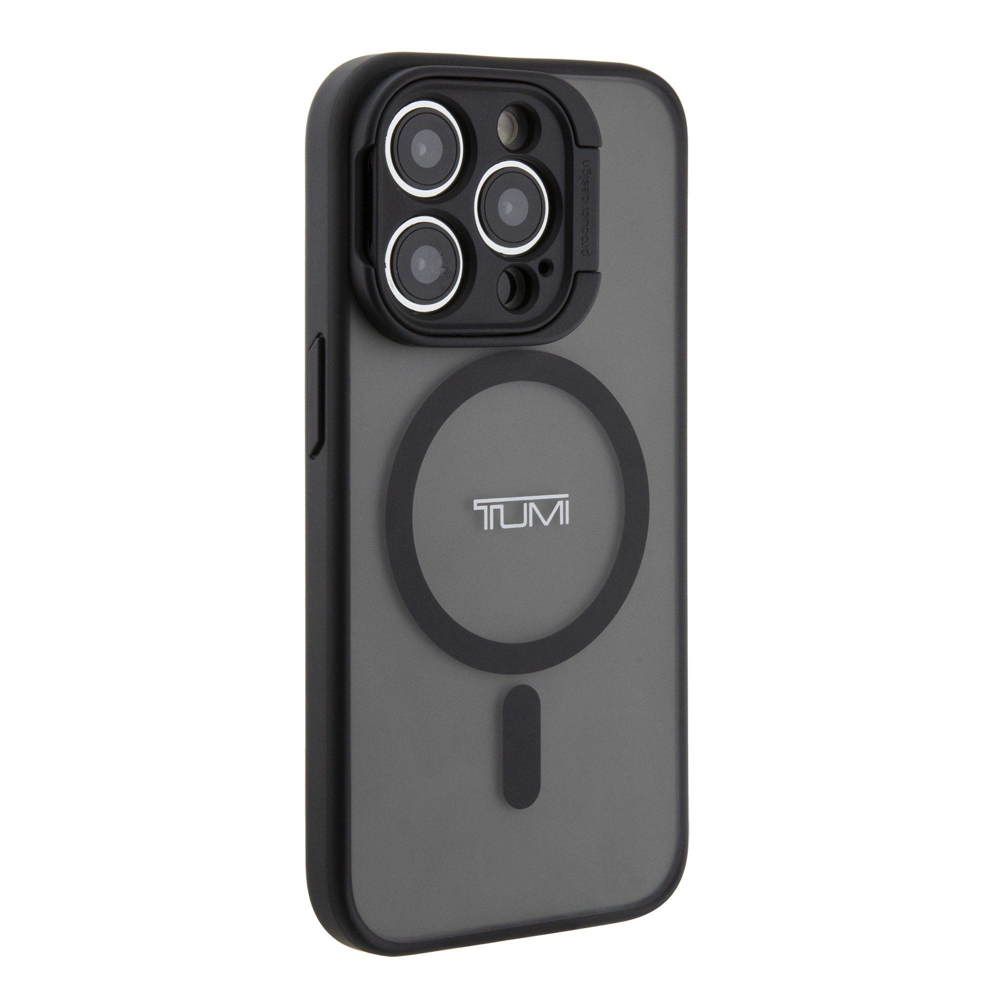 Foto 6 pulgar | Funda Tumi Con Y Soporte Para Iphone 15 Pro - Negro