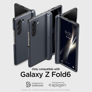 Foto 3 | Funda Spigen Tough Armor Pro P Para Galaxy Z Fold 6, Color Plateado - Venta Internacional.