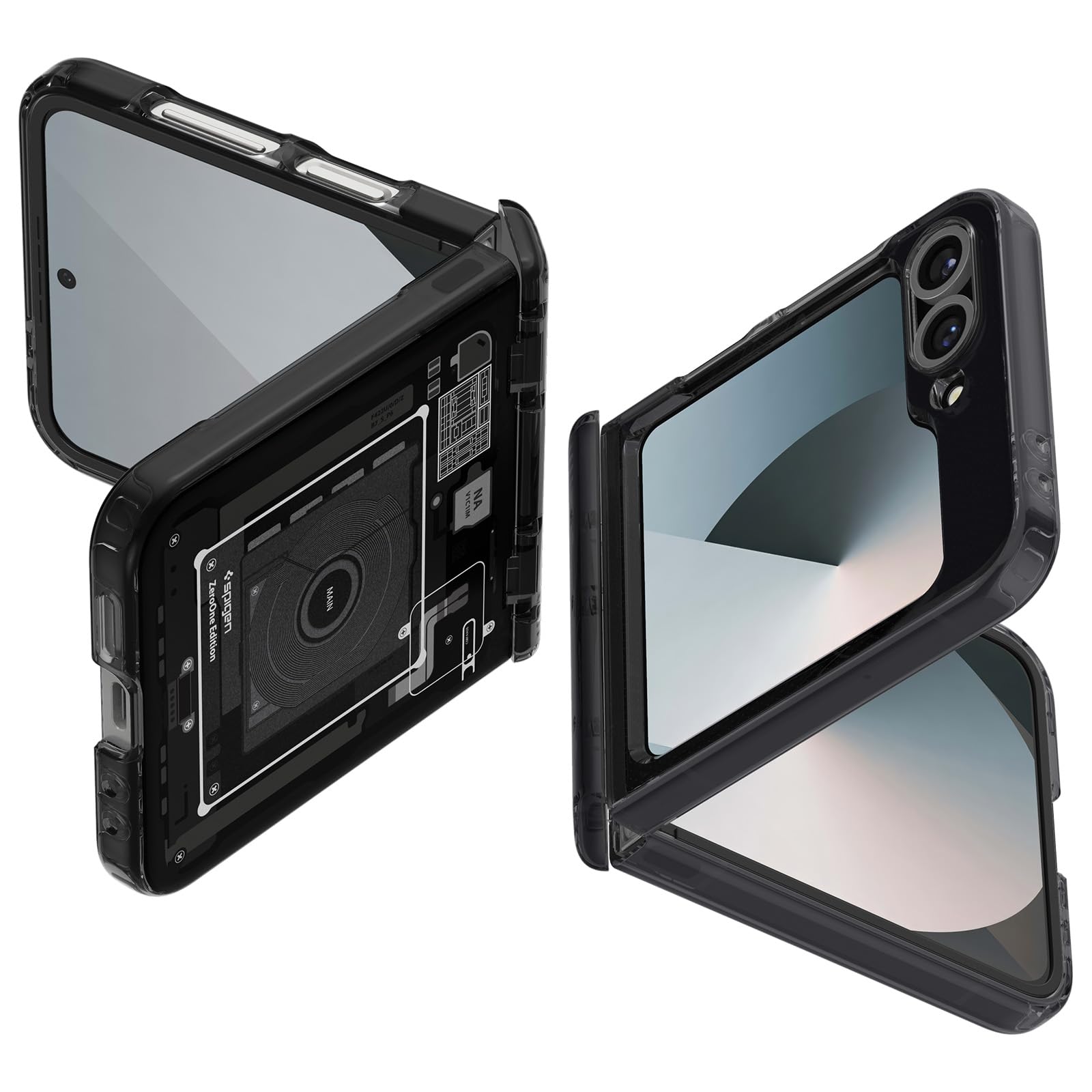 Foto 2 pulgar | Funda Spigen Ultra Hybrid Pro Para El Galaxy Z Flip 6 - Venta Internacional.