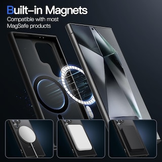 Foto 3 | Funda De Teléfono Jetech Magnetic Para Samsung Galaxy S24 Ultra 5g - Venta Internacional.